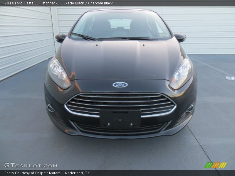 Tuxedo Black / Charcoal Black 2014 Ford Fiesta SE Hatchback
