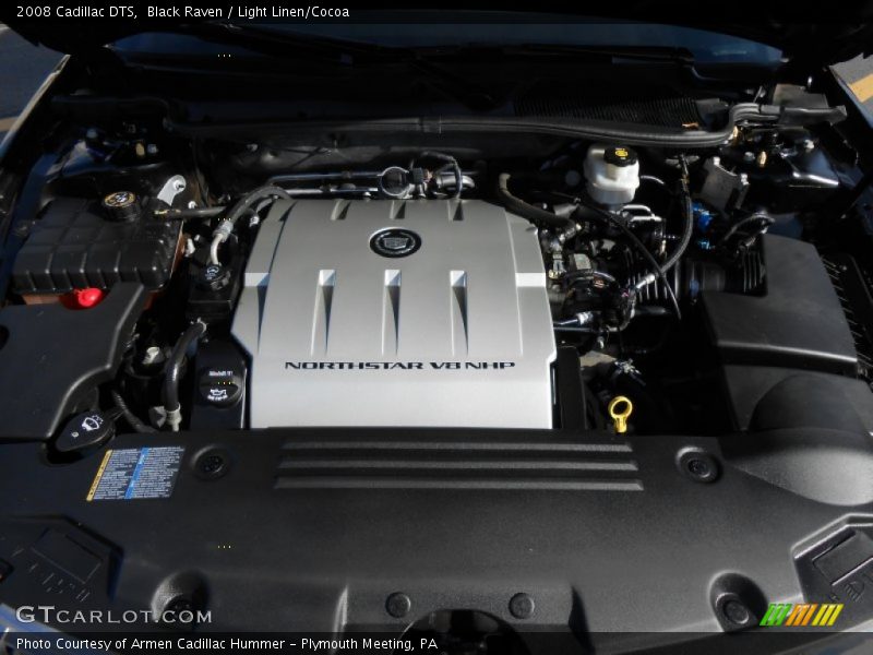 Black Raven / Light Linen/Cocoa 2008 Cadillac DTS