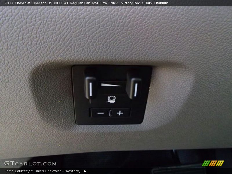Victory Red / Dark Titanium 2014 Chevrolet Silverado 3500HD WT Regular Cab 4x4 Plow Truck