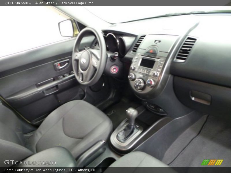 Alien Green / Black Soul Logo Cloth 2011 Kia Soul +