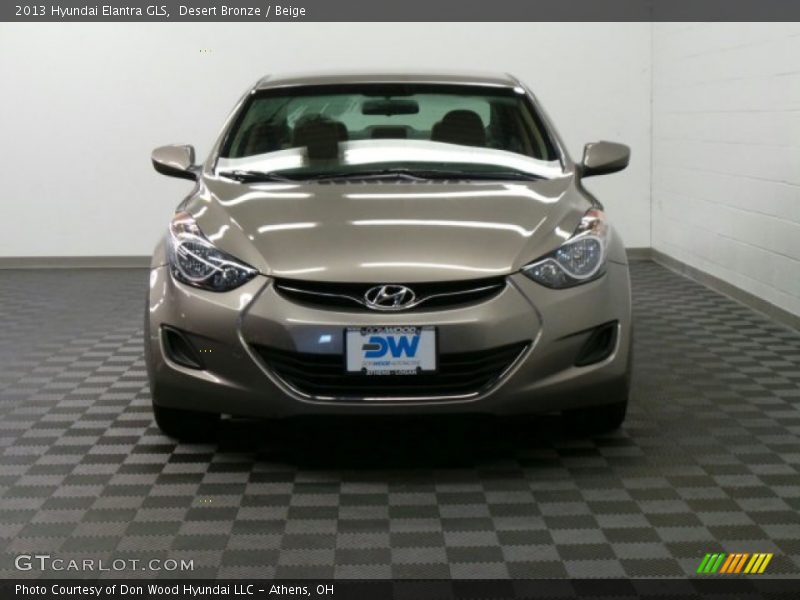 Desert Bronze / Beige 2013 Hyundai Elantra GLS