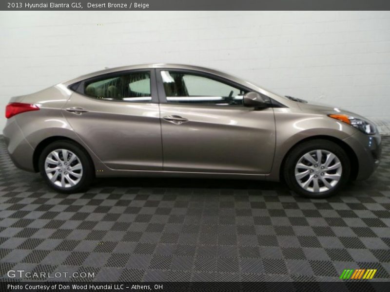 Desert Bronze / Beige 2013 Hyundai Elantra GLS