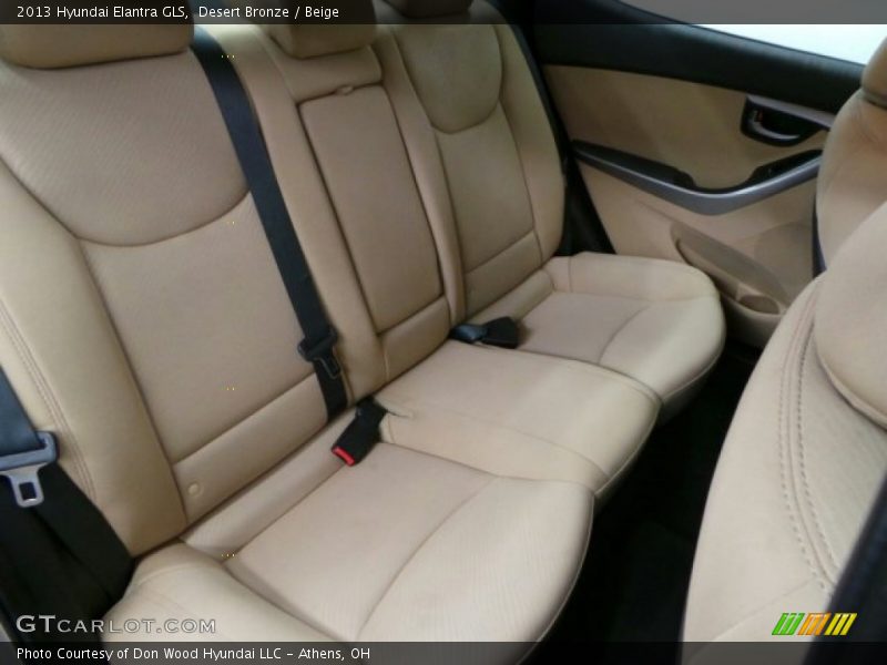 Desert Bronze / Beige 2013 Hyundai Elantra GLS