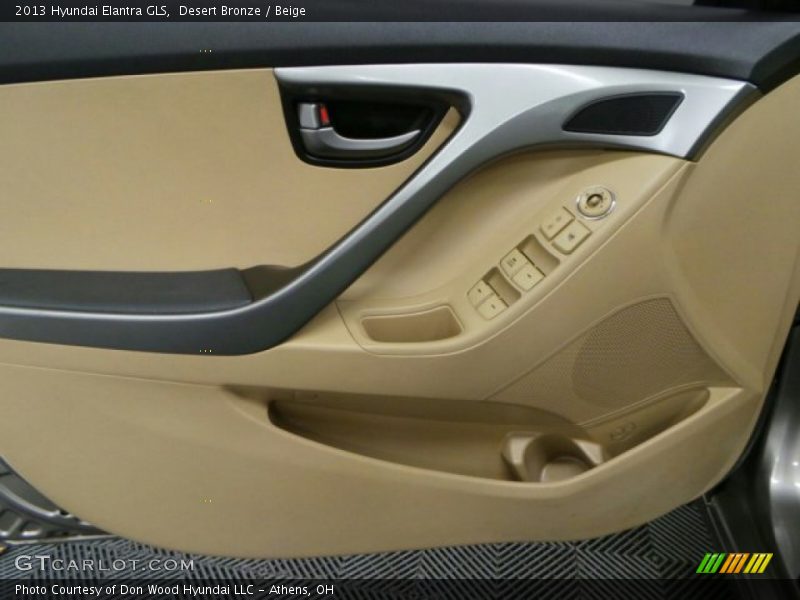 Desert Bronze / Beige 2013 Hyundai Elantra GLS