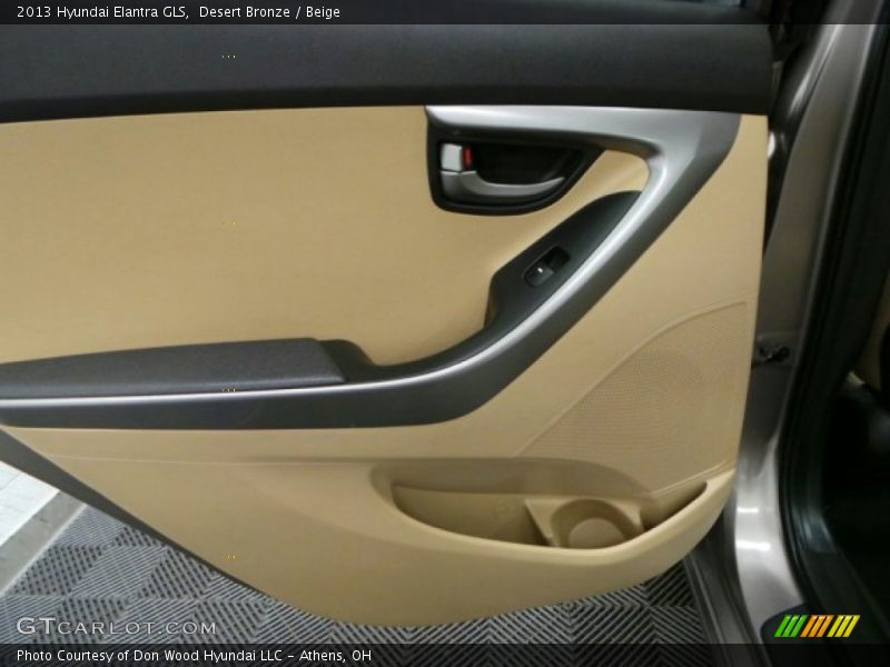 Desert Bronze / Beige 2013 Hyundai Elantra GLS