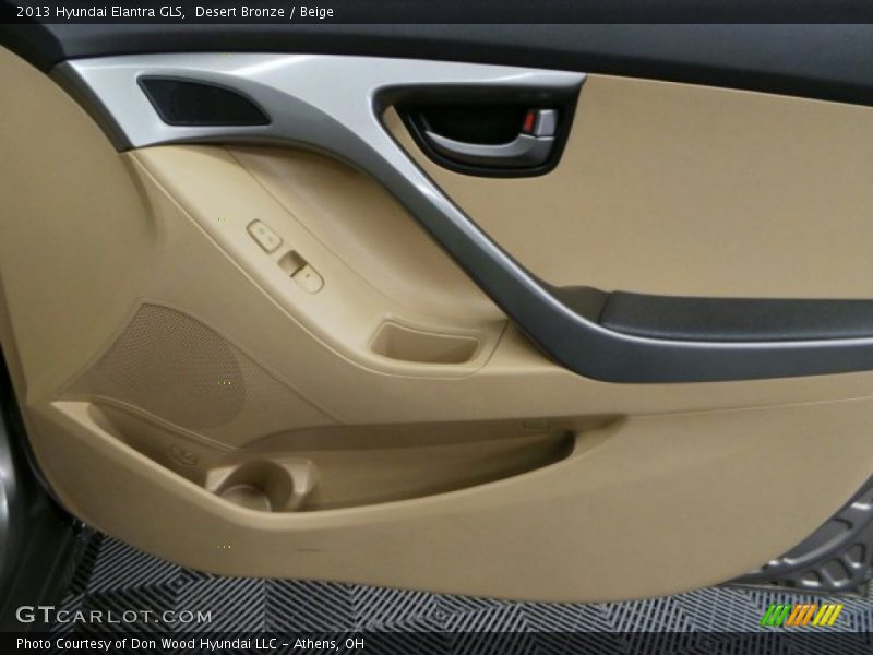 Desert Bronze / Beige 2013 Hyundai Elantra GLS