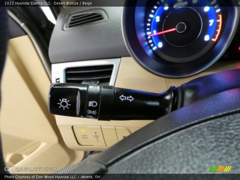 Desert Bronze / Beige 2013 Hyundai Elantra GLS