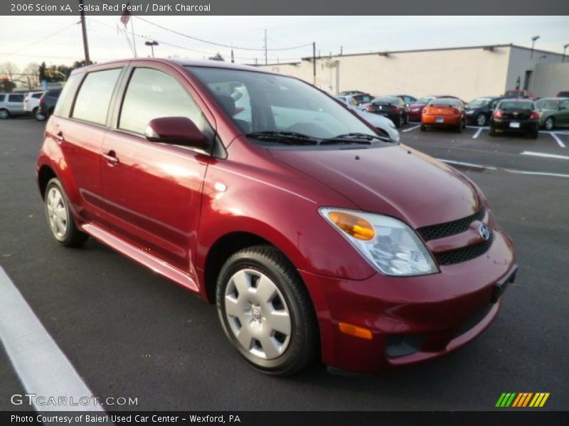 Salsa Red Pearl / Dark Charcoal 2006 Scion xA