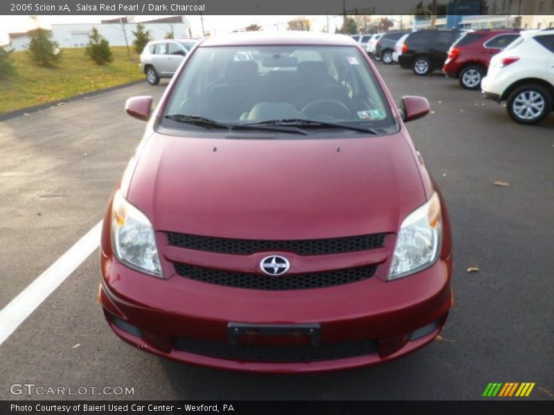 Salsa Red Pearl / Dark Charcoal 2006 Scion xA