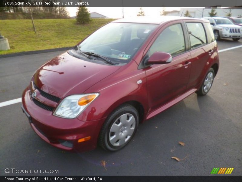 Salsa Red Pearl / Dark Charcoal 2006 Scion xA