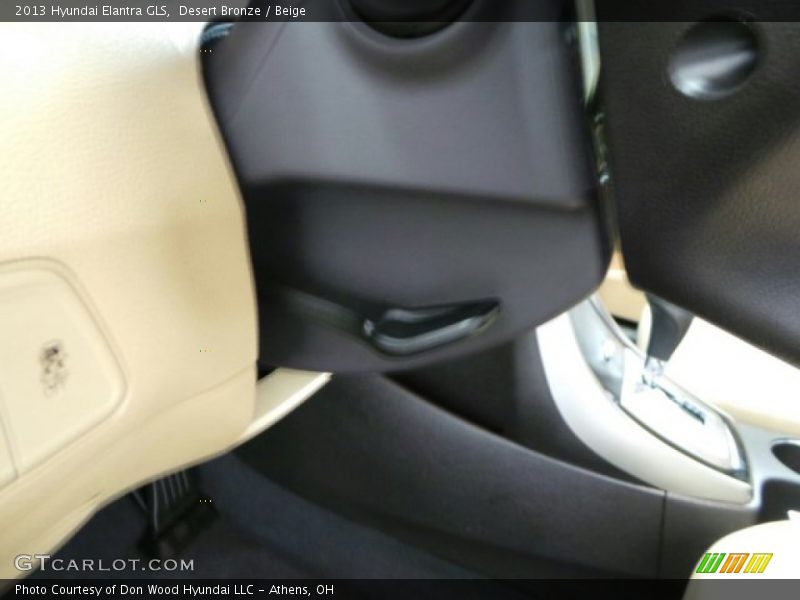 Desert Bronze / Beige 2013 Hyundai Elantra GLS