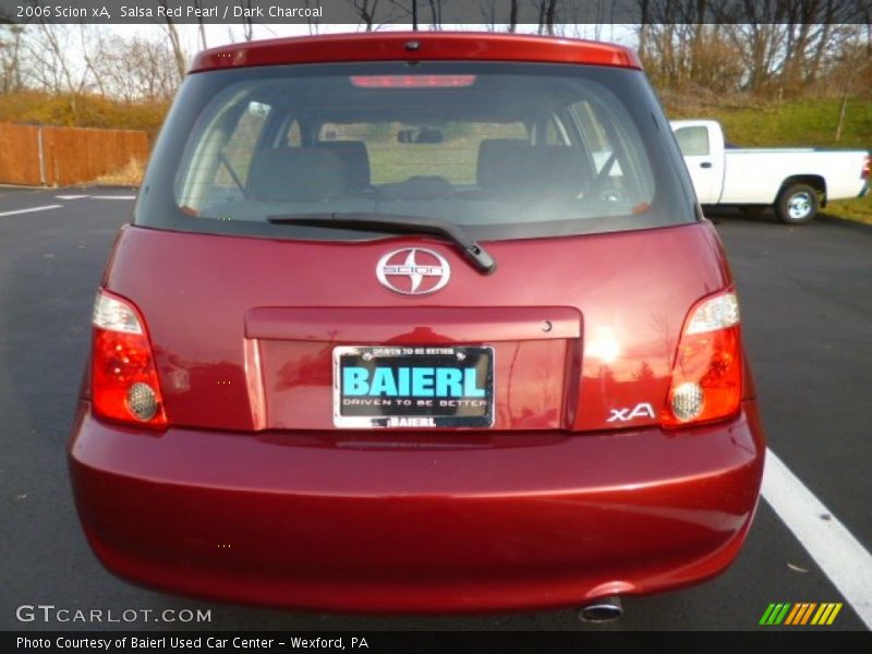 Salsa Red Pearl / Dark Charcoal 2006 Scion xA