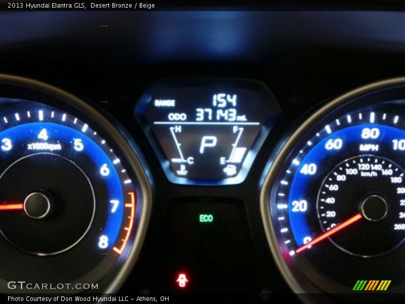 Desert Bronze / Beige 2013 Hyundai Elantra GLS