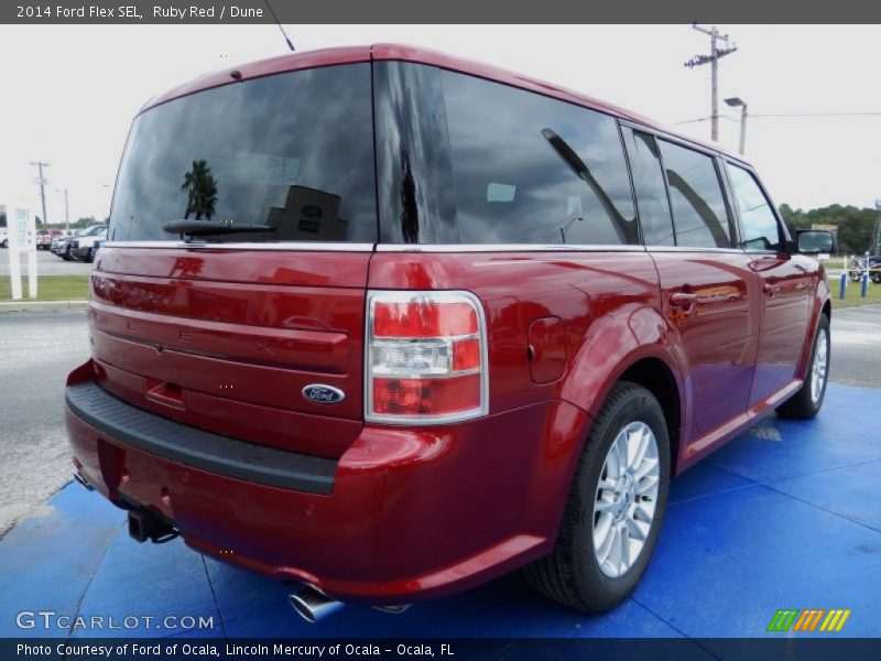  2014 Flex SEL Ruby Red