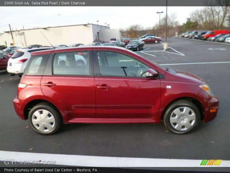 Salsa Red Pearl / Dark Charcoal 2006 Scion xA