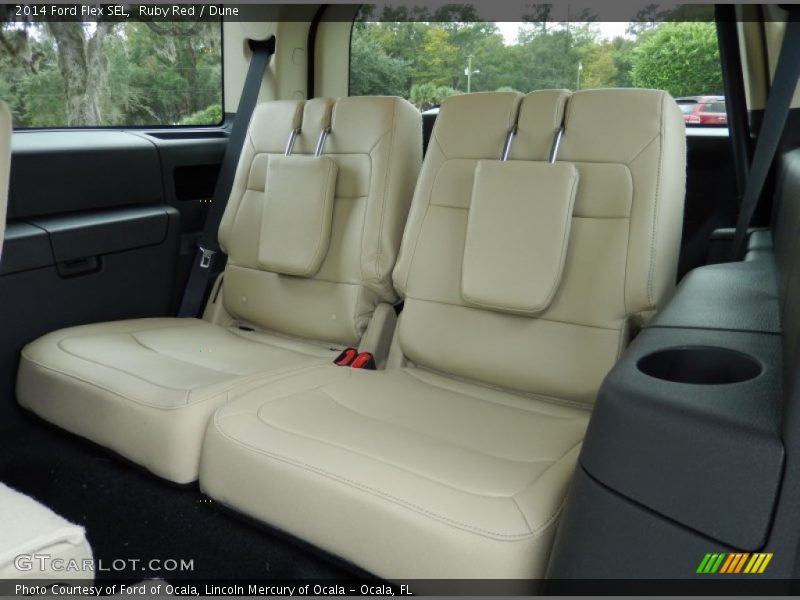 Rear Seat of 2014 Flex SEL