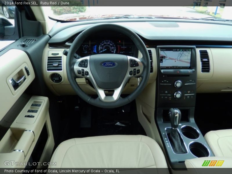 Dashboard of 2014 Flex SEL