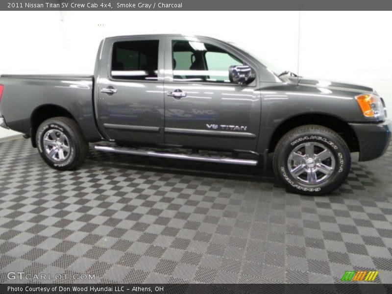 Smoke Gray / Charcoal 2011 Nissan Titan SV Crew Cab 4x4