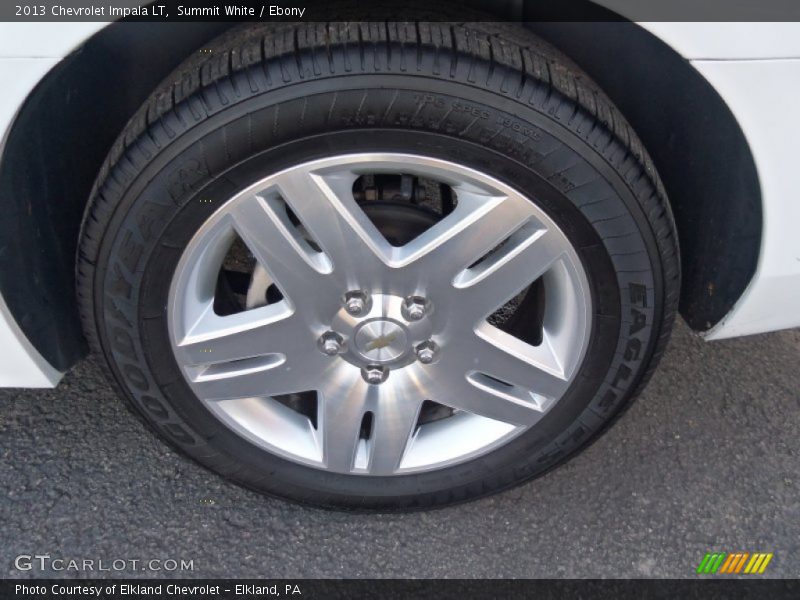 Summit White / Ebony 2013 Chevrolet Impala LT