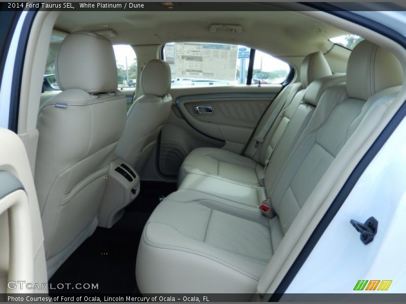 White Platinum / Dune 2014 Ford Taurus SEL