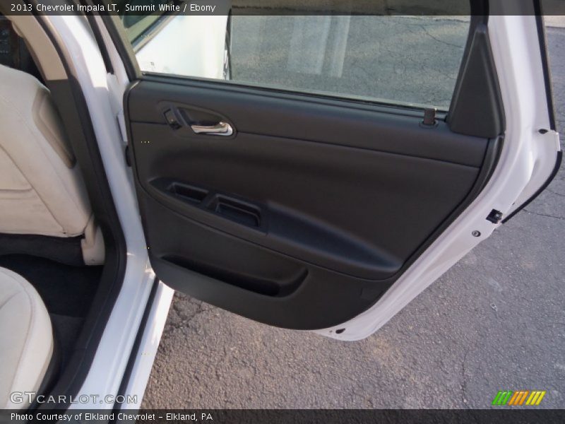 Summit White / Ebony 2013 Chevrolet Impala LT