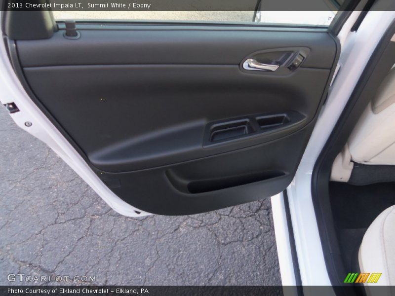 Summit White / Ebony 2013 Chevrolet Impala LT