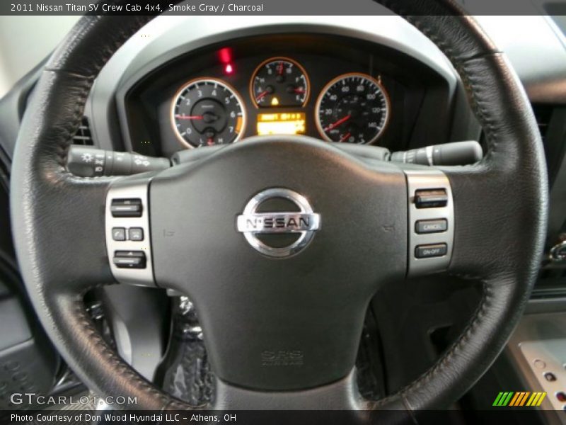 Smoke Gray / Charcoal 2011 Nissan Titan SV Crew Cab 4x4