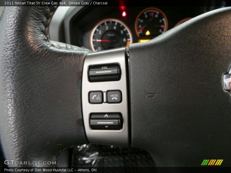 Smoke Gray / Charcoal 2011 Nissan Titan SV Crew Cab 4x4