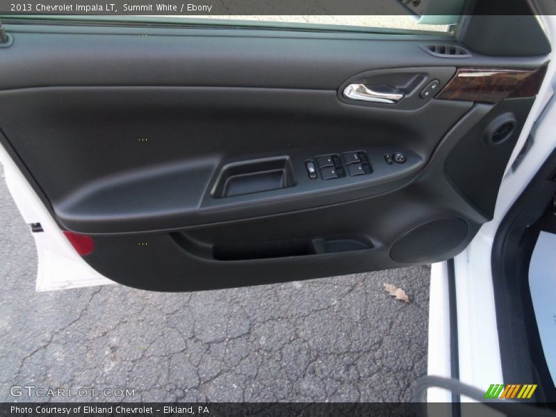 Summit White / Ebony 2013 Chevrolet Impala LT