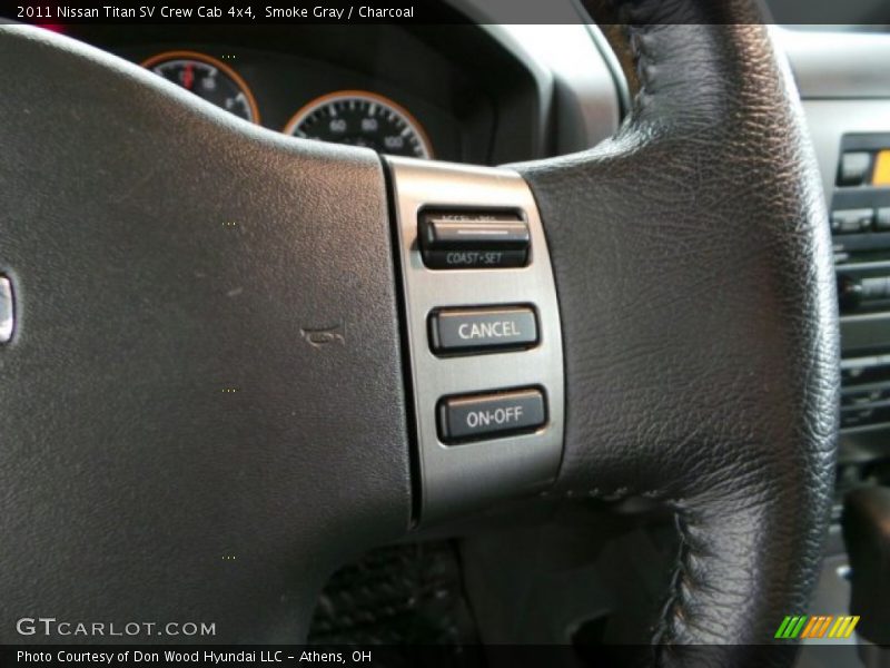 Smoke Gray / Charcoal 2011 Nissan Titan SV Crew Cab 4x4