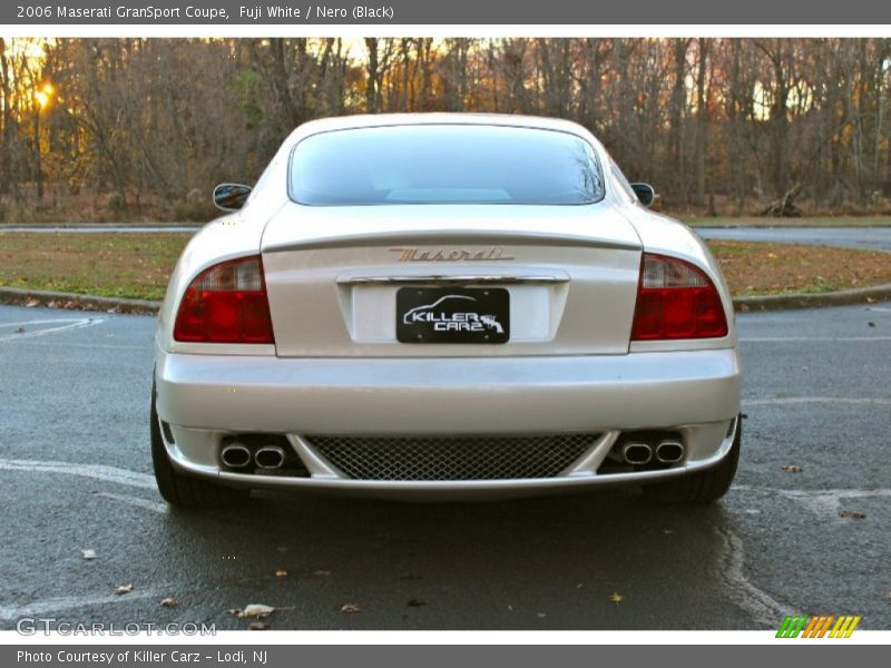 Fuji White / Nero (Black) 2006 Maserati GranSport Coupe