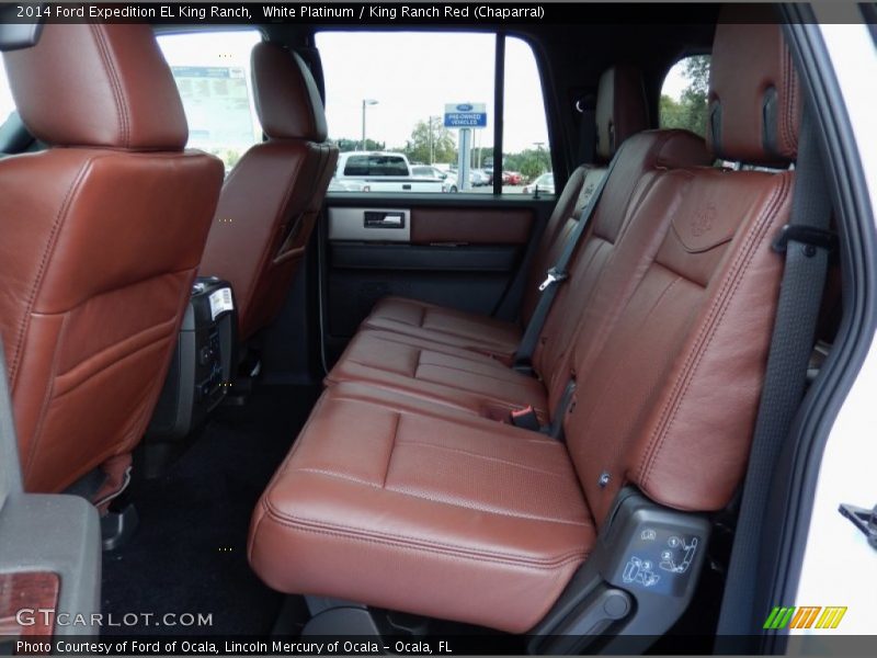 Rear Seat of 2014 Expedition EL King Ranch