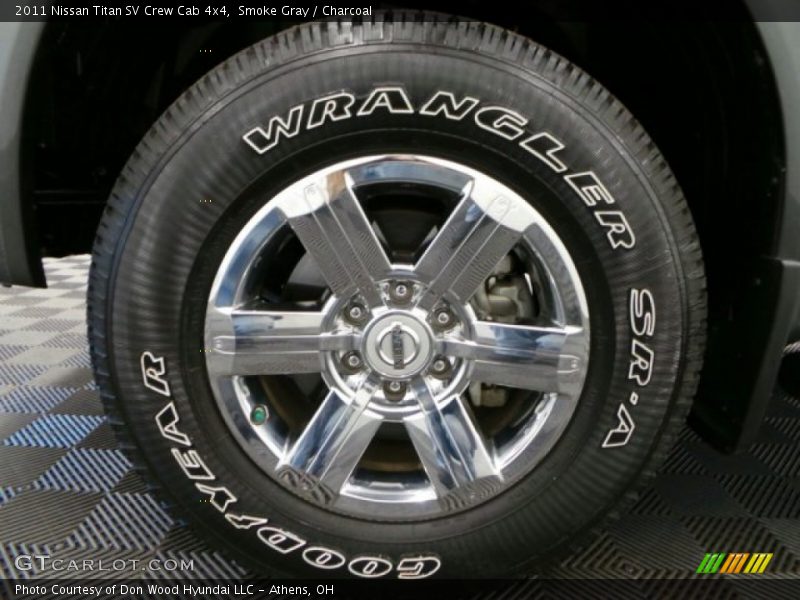 Smoke Gray / Charcoal 2011 Nissan Titan SV Crew Cab 4x4
