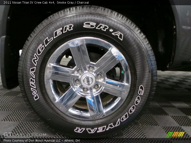 Smoke Gray / Charcoal 2011 Nissan Titan SV Crew Cab 4x4