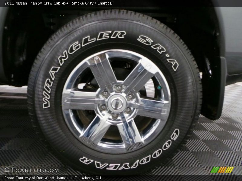 Smoke Gray / Charcoal 2011 Nissan Titan SV Crew Cab 4x4