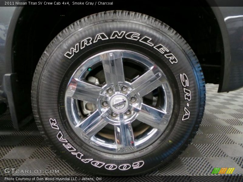 Smoke Gray / Charcoal 2011 Nissan Titan SV Crew Cab 4x4