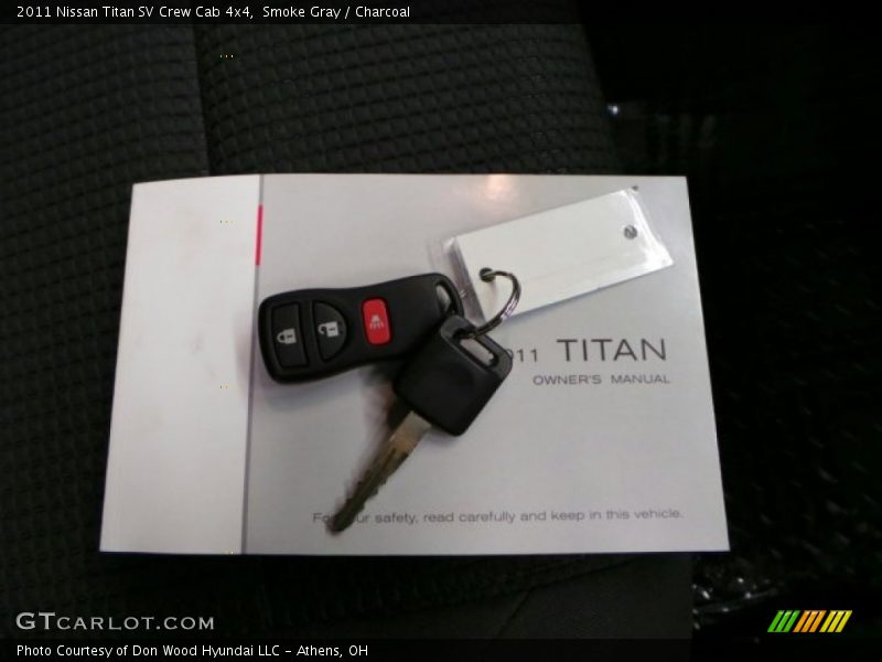 Smoke Gray / Charcoal 2011 Nissan Titan SV Crew Cab 4x4