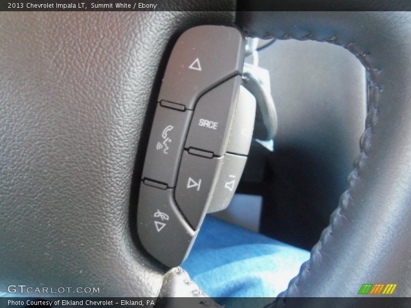 Summit White / Ebony 2013 Chevrolet Impala LT
