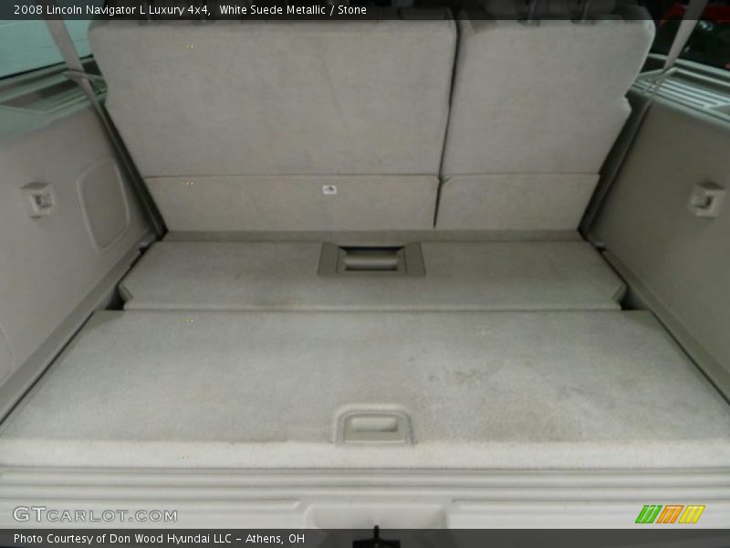 White Suede Metallic / Stone 2008 Lincoln Navigator L Luxury 4x4