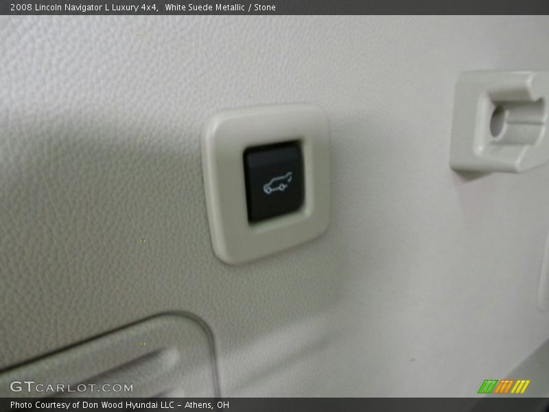 White Suede Metallic / Stone 2008 Lincoln Navigator L Luxury 4x4