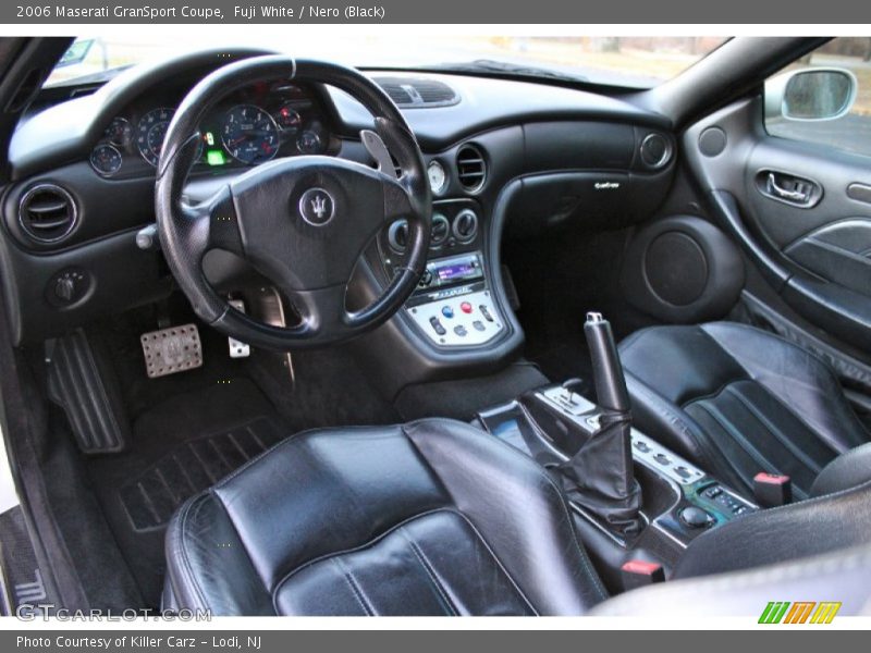  2006 GranSport Coupe Nero (Black) Interior