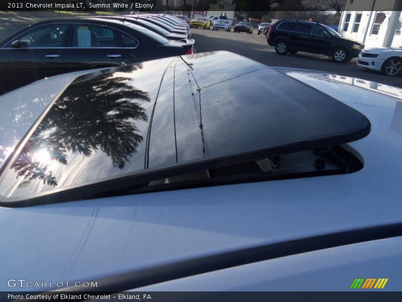 Summit White / Ebony 2013 Chevrolet Impala LT