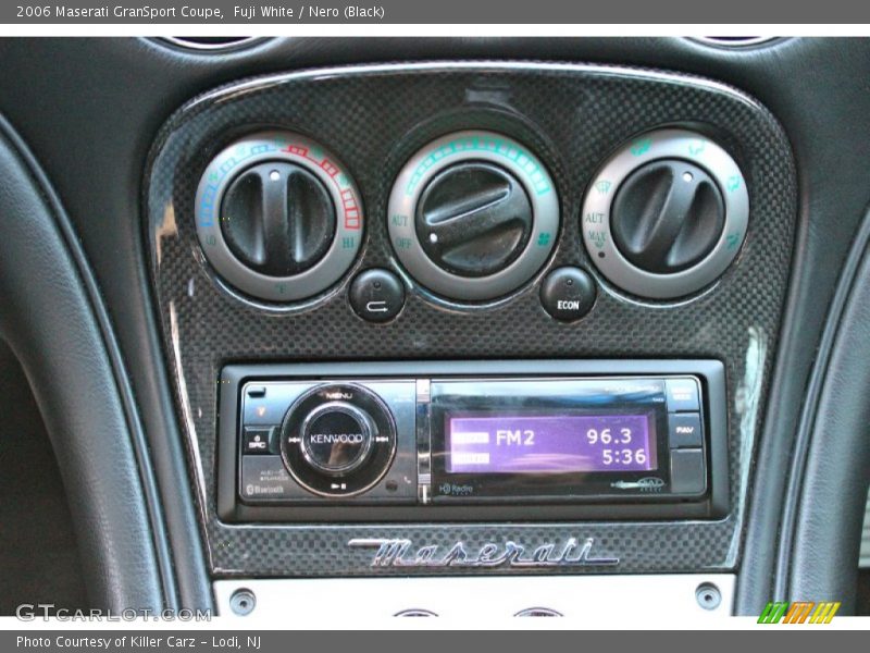 Fuji White / Nero (Black) 2006 Maserati GranSport Coupe