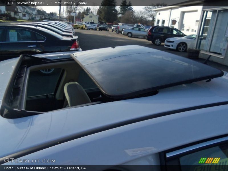 Summit White / Ebony 2013 Chevrolet Impala LT