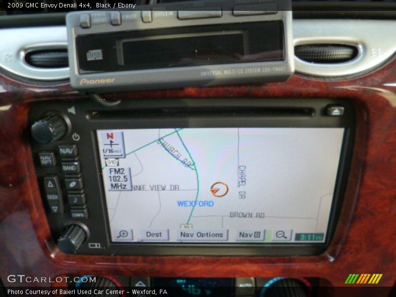 Black / Ebony 2009 GMC Envoy Denali 4x4