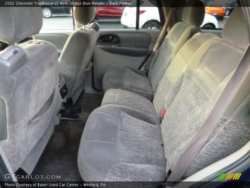 Indigo Blue Metallic / Dark Pewter 2002 Chevrolet TrailBlazer LS 4x4