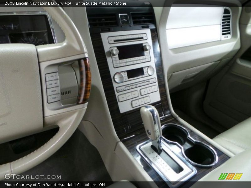 White Suede Metallic / Stone 2008 Lincoln Navigator L Luxury 4x4