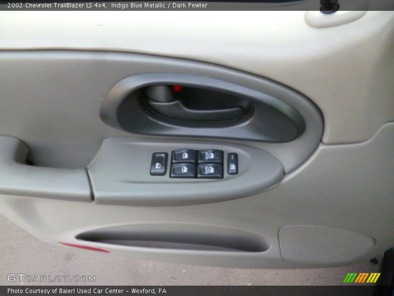 Indigo Blue Metallic / Dark Pewter 2002 Chevrolet TrailBlazer LS 4x4