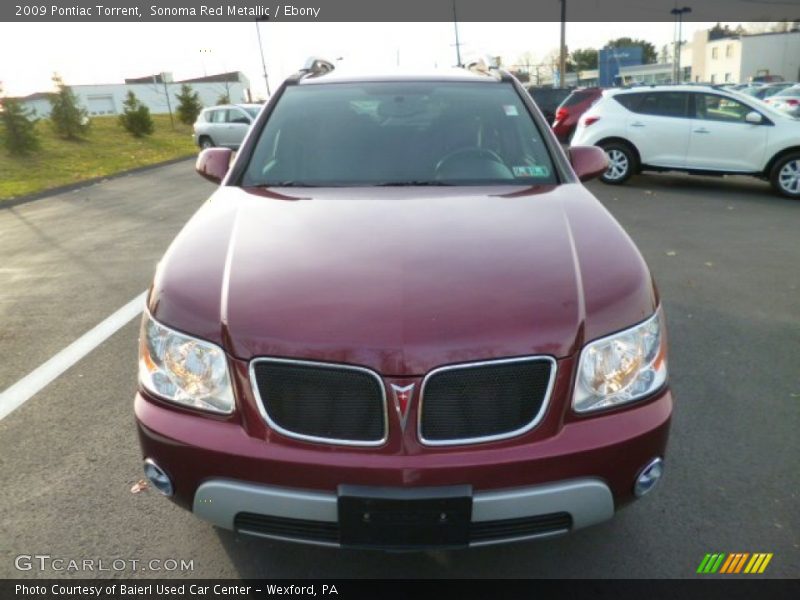 Sonoma Red Metallic / Ebony 2009 Pontiac Torrent