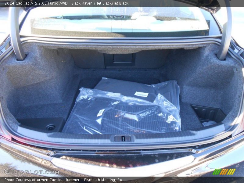 Black Raven / Jet Black/Jet Black 2014 Cadillac ATS 2.0L Turbo AWD